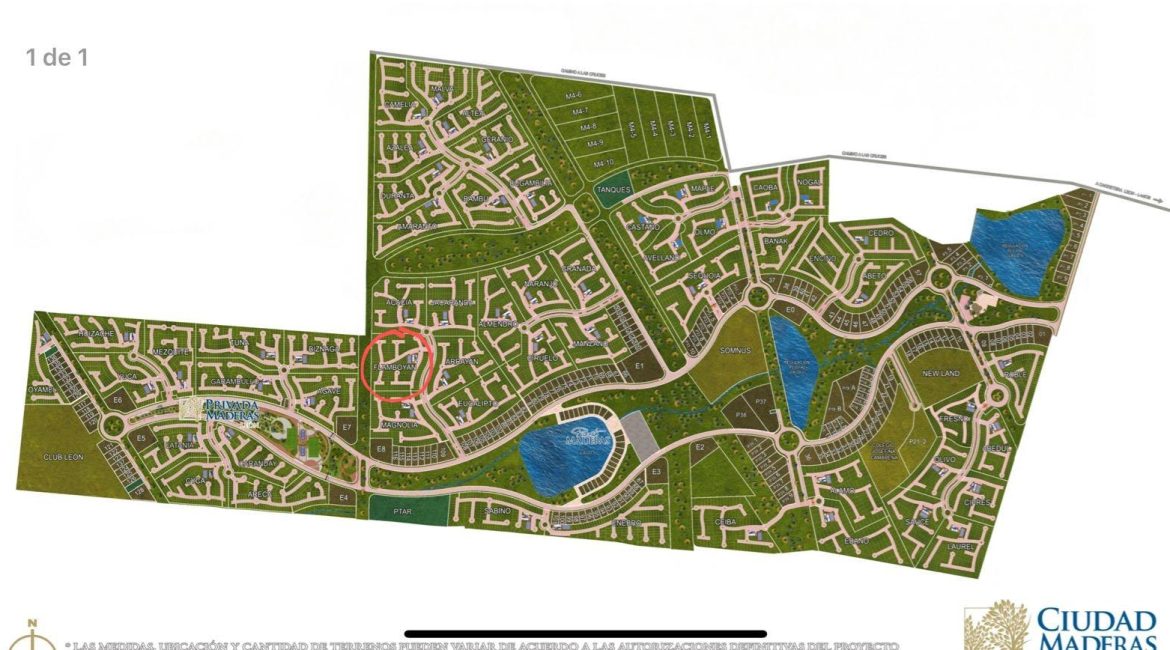 Terreno Ciudad Maderas-Flamaboyan