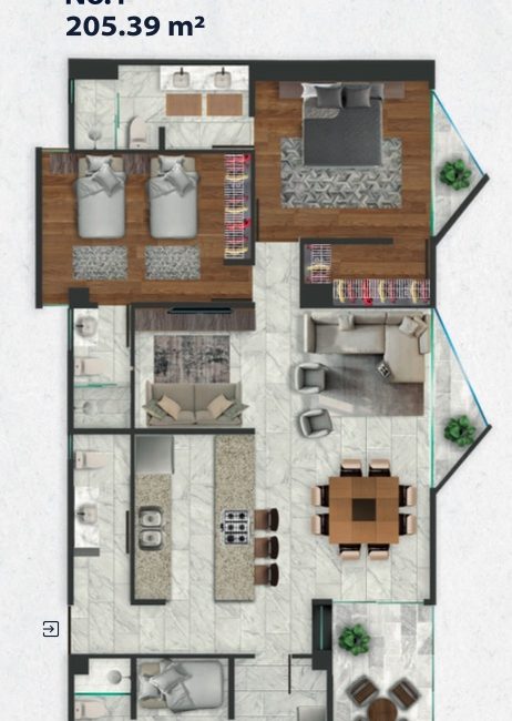 Departamento en Torre Logaro – Modelo 1 VENTA