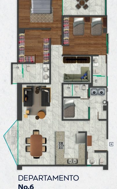 Departamento en Torre Logaro – Modelo 6 VENTA